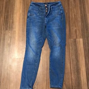 High waisted skinny jeans rarely worn